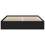 Bed Frame without Mattress Black 180x200 cm Super King Super King Size 3203881