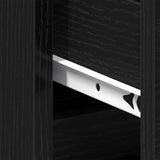 Bedside Cabinet Black Oak 40 x 35 x 69 cm Engineered Wood 862578