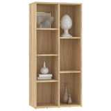 Book Cabinet Sonoma Oak 50x25x106 cm Engineered Wood 801110