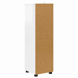 Bathroom Cabinet High Gloss White 30.5 x 30 x 101 cm 888741