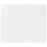 805277 Bookshelf Boards 8 pcs High Gloss White 60x50x1,5 cm Engineered Wood