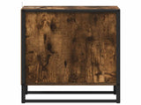 Bedside Table 2 pcs Smoke Oak 39.5 x 30 x 50 cm Engineered Wood 886659