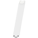 Coffee Table Legs U-Shaped 2 pcs White 38x cm Steel 4012761