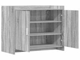Sideboard Grey Sonoma 72 x 36 x 80 cm Engineered Wood 8011096