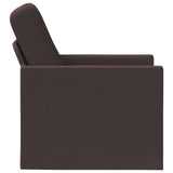 Armchair Dark Brown 70 x 81 x 82 cm Fabric 42041011