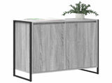 Side Cabinet Grey Sonoma 79 x 36 x 75 cm Engineered Wood 886603