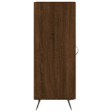Sideboard Brown Oak 34.5x34x90 cm Engineered Wood 828515