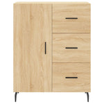 Highboard Sonoma Oak 69.5x34x180 cm Engineered Wood 3195918