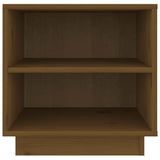 Bedside Cabinets 2 pcs Honey Brown 40x34x40 cm Solid Wood Pine 813332