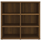 Shoe Cabinet Brown Oak 52.5x30x50 cm 820512