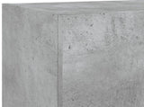 5 Piece TV Wall Units with LED Concrete Grey Engineered Wood 3216728