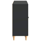 Sideboard Black 89 x 34.5 x 80 cm Engineered Wood 894186