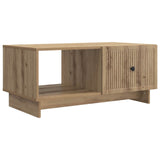 Coffee Table Artisan Oak 90 x 50 x 40 cm Engineered Wood 894044