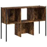 Bookcase Smoked Oak 102x28x172 cm Engineered Wood 3213659