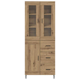 Highboard 2 pcs Artisan Oak 69.5 x 34 x 180 cm Engineered Wood 3415922