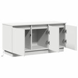 TV Cabinet White 100 x 38 x 49 cm Engineered Wood 869666