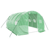 Greenhouse with Steel Frame Green 12 m² 4x3x2 m 3188039