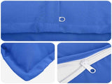 Cushion Cover 6 pcs HOUTEN Royal Blue 80 x 80 cm Polyester 921718