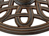 Umbrella Base Bronze 40x40x32 cm Cast Iron 317767