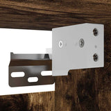 Wall Mounted TV Cabinet 4 pcs Smoked Oak 30.5x30x30 cm 815137