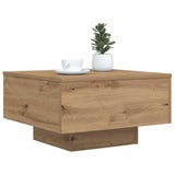Coffee Table Artisan Oak 55 x 55 x31 cm Engineered Wood 862995