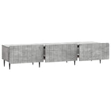 TV Cabinet Concrete Grey 147 x 34.5 x 32 cm Engineered Wood 894478