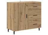 Highboard 2 pcs Artisan Oak 69.5 x 34 x 180 cm Engineered Wood 3415978