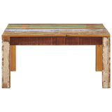 Coffee Table 80x80x40 cm Solid Reclaimed Wood 338030