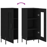 Sideboard Black 34.5x34x90 cm Engineered Wood 828805