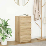 Sideboard Sonoma Oak 37.5x35x76 cm Engineered Wood 861753