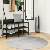 Rug IZA Short Pile Scandinavian Look Grey 120 cm 375459