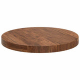 Table Top Dark Brown 50 x 4 cm Solid Oak Wood 42016022