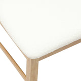 Dining Chairs 2 pcs Natural 43 x 54 x 89 cm Solid Rubber Wood 42020446