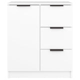 Sideboards 2 pcs White 60x30x70 cm Engineered Wood 3115788