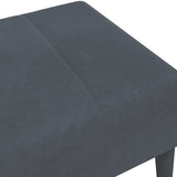 Footstool Dark Grey 77x55x31 cm Velvet 4007376