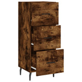 Sideboard Smoked Oak 34.5x34x90 cm Engineered Wood 828625
