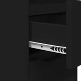 Bedside Tables 2 pcs Black 30.5 x 30 x 43 cm Engineered Wood 888800