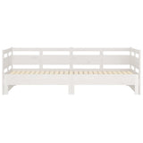 Pull-out Day Bed without Mattress White 2x cm 820318