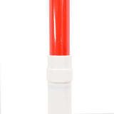 Retractable Traffic Cone Bars 10 pcs ABS 116-197 cm 153110