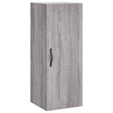 Highboard Grey Sonoma 34.5x34x180 cm Engineered Wood 3198887