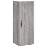 Highboard Grey Sonoma 34.5x34x180 cm Engineered Wood 3199015
