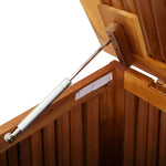 Garden Storage Box 175x80x75 cm Solid Wood Acacia 319708