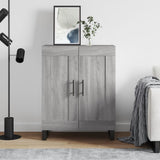 Sideboard Grey Sonoma 69.5x34x90 cm Engineered Wood 830226