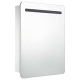 ZNTS LED Bathroom Mirror Cabinet 60x11x80 cm 285118