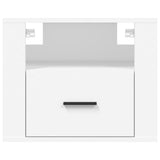 Wall-mounted Bedside Cabinets 2 pcs White 50x36x40 cm 816881