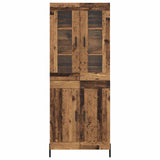 Highboard Old Wood 69.5 x 34 x 180 cm Engineered Wood 3415762