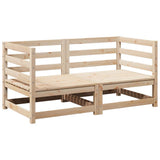 Garden Sofa Set Natural Pine Solid Pine Wood Medium Modular 3295810