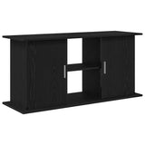 Aquarium Stand Black Oak 121x41x58 cm Engineered Wood 862154