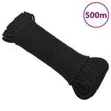 Boat Rope Full Black 4 mm 500 m Polypropylene 152490