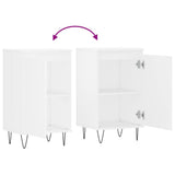Sideboards 2 pcs White 40x35x70 cm Engineered Wood 831053